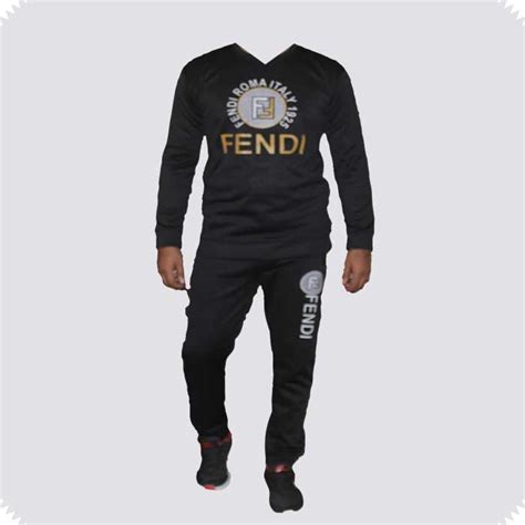 men's fendi tracksuit|fendi tracksuit women's price.